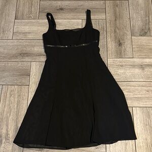 dressbarn Black Mini Dress